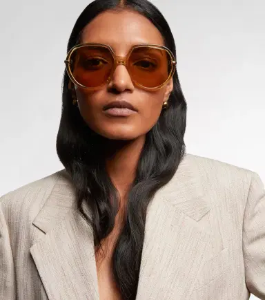 Bottega Veneta Drop oversized sunglasses | Thumbnail 4 Bottega Veneta Drop oversized sunglasses | Thumbnail 4