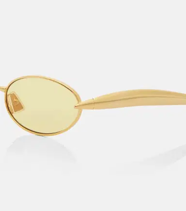 Bottega Veneta Sardine oval sunglasses | Thumbnail 2 Bottega Veneta Sardine oval sunglasses | Thumbnail 2