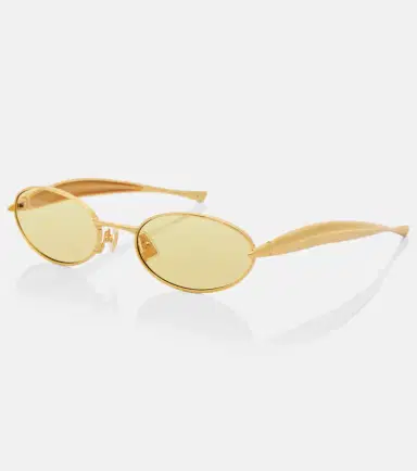 Bottega Veneta Sardine oval sunglasses | Thumbnail 3 Bottega Veneta Sardine oval sunglasses | Thumbnail 3