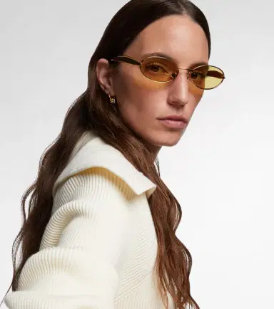 Bottega Veneta Sardine oval sunglasses | Thumbnail 4 Bottega Veneta Sardine oval sunglasses | Thumbnail 4