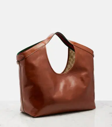 Gucci Giglio Large leather tote bag | Thumbnail 3 Gucci Giglio Large leather tote bag | Thumbnail 3