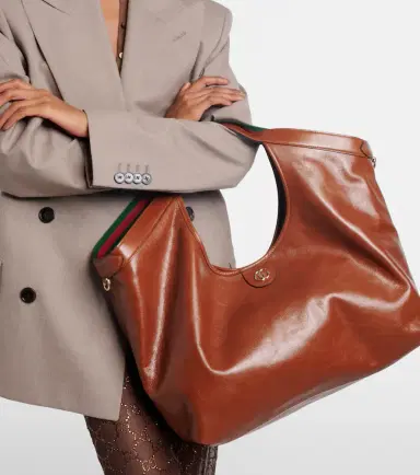 Gucci Giglio Large leather tote bag | Thumbnail 5 Gucci Giglio Large leather tote bag | Thumbnail 5