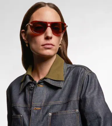 Bottega Veneta Knot aviator sunglasses | Thumbnail 4 Bottega Veneta Knot aviator sunglasses | Thumbnail 4