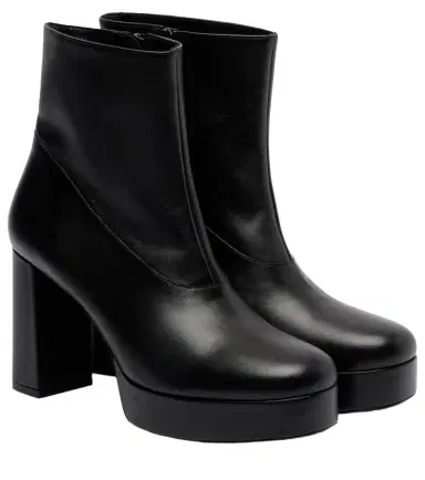 Staud Jodie leather platform ankle boots | Thumbnail 1 Staud Jodie leather platform ankle boots | Thumbnail 1