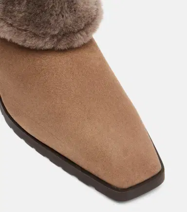 TOTEME Shearling-lined suede ankle boots | Thumbnail 2 TOTEME Shearling-lined suede ankle boots | Thumbnail 2