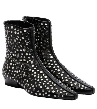 Staud Wally studded leather ankle boots | Thumbnail 1 Staud Wally studded leather ankle boots | Thumbnail 1