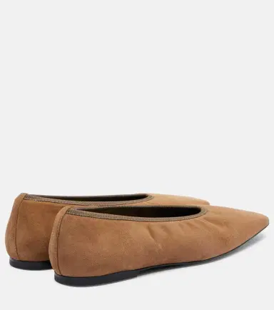 Toteme Suede ballet flats | Thumbnail 3 Toteme Suede ballet flats | Thumbnail 3