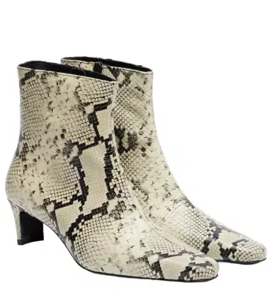 Staud Wally snake-effect leather ankle boots | Thumbnail 1 Staud Wally snake-effect leather ankle boots | Thumbnail 1