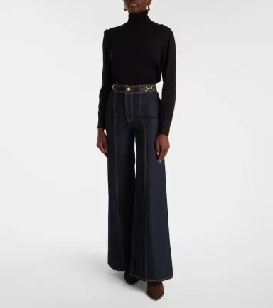 Ulla Johnson Delphine wide-leg jeans | Thumbnail 3 Ulla Johnson Delphine wide-leg jeans | Thumbnail 3