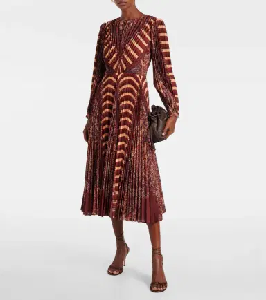 Ulla Johnson Sarai pleated midi dress | Thumbnail 2 Ulla Johnson Sarai pleated midi dress | Thumbnail 2