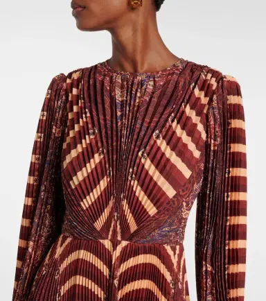 Ulla Johnson Sarai pleated midi dress | Thumbnail 3 Ulla Johnson Sarai pleated midi dress | Thumbnail 3