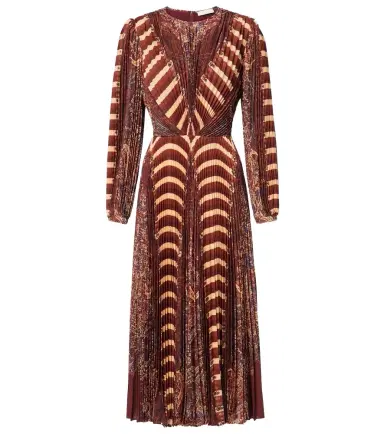 Ulla Johnson Sarai pleated midi dress | Thumbnail 1 Ulla Johnson Sarai pleated midi dress | Thumbnail 1