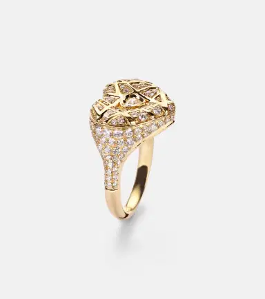 Kamyen 18kt gold pinky ring with diamonds | Thumbnail 4 Kamyen 18kt gold pinky ring with diamonds | Thumbnail 4