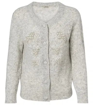 Jacques Wei Beaded alpaca and wool-blend cardigan | Thumbnail 1 Jacques Wei Beaded alpaca and wool-blend cardigan | Thumbnail 1