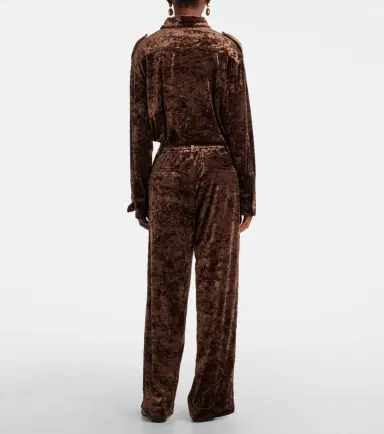 Xu Zhi Velvet straight pants | Thumbnail 5 Xu Zhi Velvet straight pants | Thumbnail 5