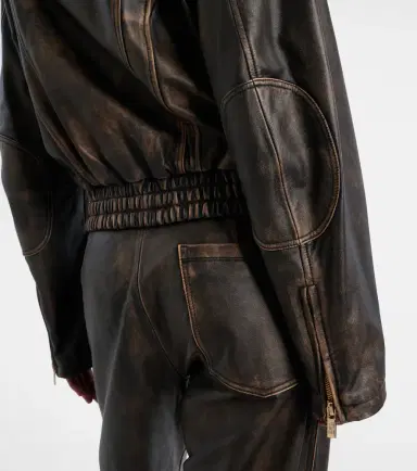Jacques Wei Leather jacket | Thumbnail 3 Jacques Wei Leather jacket | Thumbnail 3