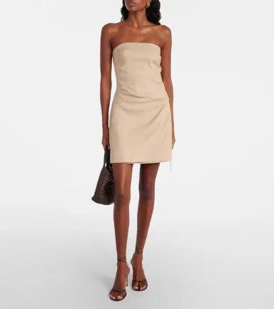 SIR Moretti linen minidress | Thumbnail 2 SIR Moretti linen minidress | Thumbnail 2
