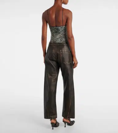 Jacques Wei High-rise leather wide-leg pants | Thumbnail 4 Jacques Wei High-rise leather wide-leg pants | Thumbnail 4