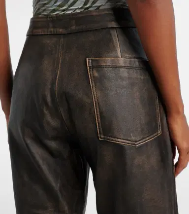 Jacques Wei High-rise leather wide-leg pants | Thumbnail 5 Jacques Wei High-rise leather wide-leg pants | Thumbnail 5