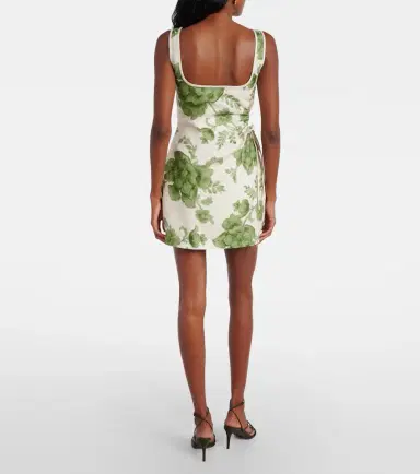 SIR Gardella cutout floral linen minidress | Thumbnail 2 SIR Gardella cutout floral linen minidress | Thumbnail 2