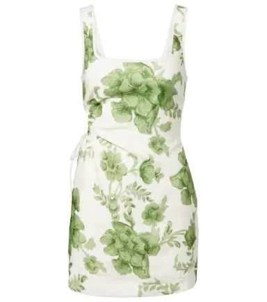 SIR Gardella cutout floral linen minidress | Thumbnail 1 SIR Gardella cutout floral linen minidress | Thumbnail 1