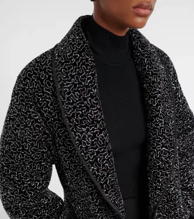 Jacques Wei Embellished shearling-trimmed coat | Thumbnail 5 Jacques Wei Embellished shearling-trimmed coat | Thumbnail 5