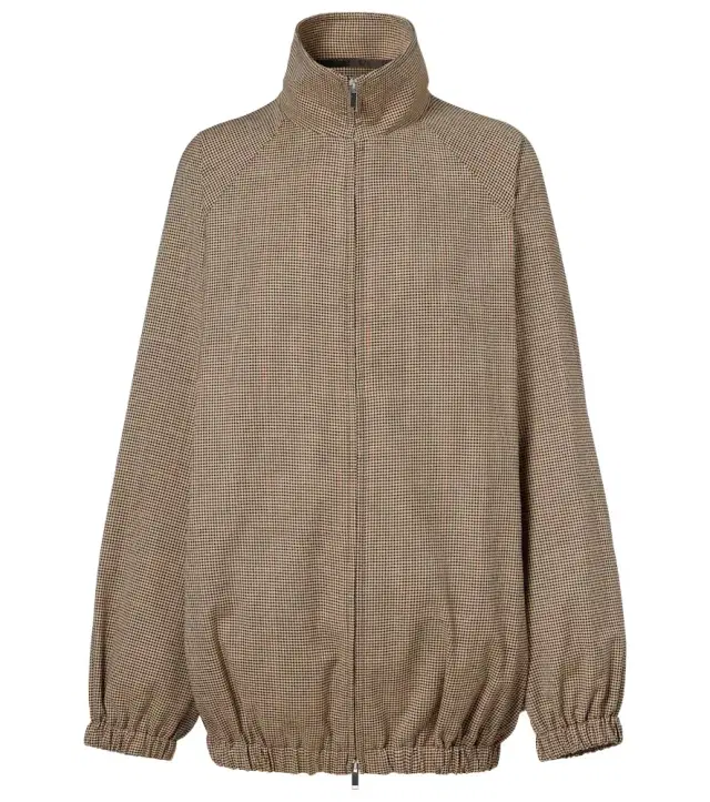 Baxter houndstooth blouson jacket Baxter houndstooth blouson jacket