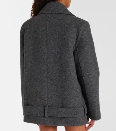 The Frankie Shop Scothern virgin wool peacoat | Thumbnail 2 The Frankie Shop Scothern virgin wool peacoat | Thumbnail 2