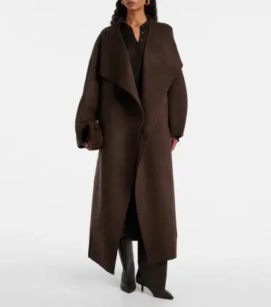The Frankie Shop Leroy wool-blend coat | Thumbnail 4 The Frankie Shop Leroy wool-blend coat | Thumbnail 4