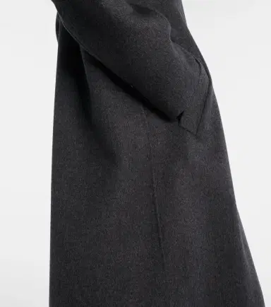 The Frankie Shop Gaia double-breasted wool-blend coat | Thumbnail 4 The Frankie Shop Gaia double-breasted wool-blend coat | Thumbnail 4