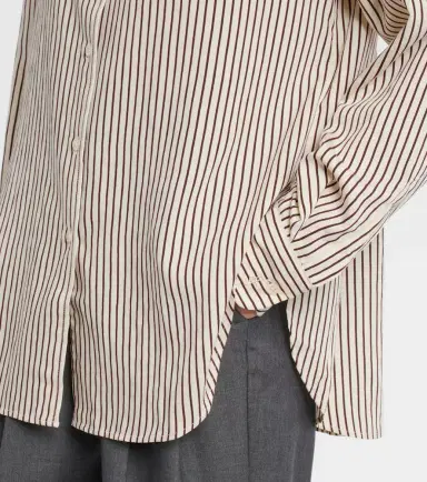 The Frankie Shop Peri striped poplin shirt | Thumbnail 3 The Frankie Shop Peri striped poplin shirt | Thumbnail 3