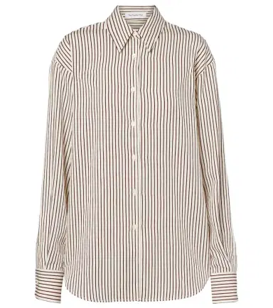 The Frankie Shop Peri striped poplin shirt | Thumbnail 1 The Frankie Shop Peri striped poplin shirt | Thumbnail 1