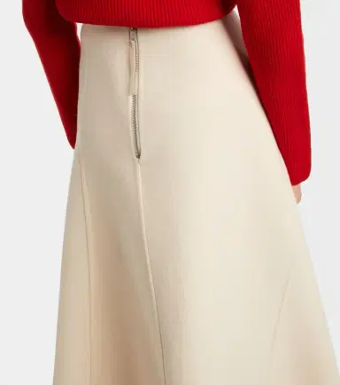 Moncler Genius + Jil ander virgin wool midi skirt | Thumbnail 2 Moncler Genius + Jil ander virgin wool midi skirt | Thumbnail 2