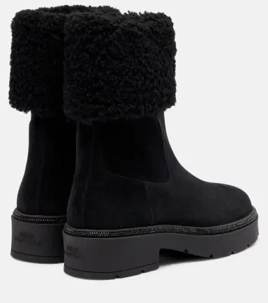 René Caovilla Embellished suede Chelsea boots | Thumbnail 2 René Caovilla Embellished suede Chelsea boots | Thumbnail 2
