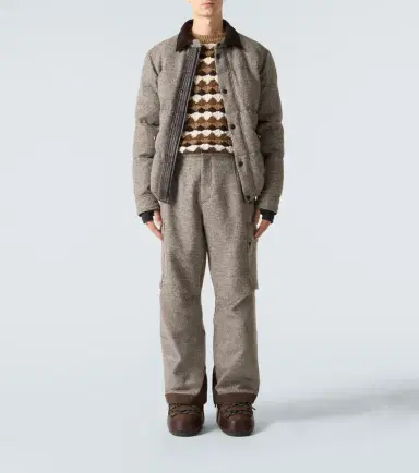 Moncler Grenoble Wool and alpaca-blend jacquard sweater | Thumbnail 2 Moncler Grenoble Wool and alpaca-blend jacquard sweater | Thumbnail 2