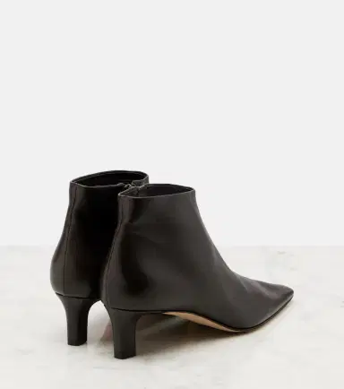 The Row Carla 45 leather ankle boots | Thumbnail 3 The Row Carla 45 leather ankle boots | Thumbnail 3
