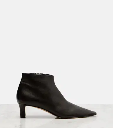 The Row Carla 45 leather ankle boots | Thumbnail 4 The Row Carla 45 leather ankle boots | Thumbnail 4