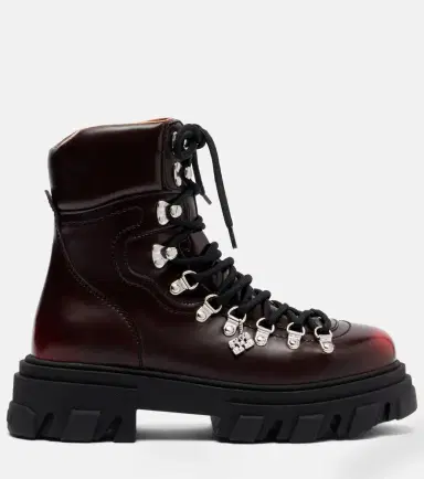 Ganni Platform combat boots | Thumbnail 4 Ganni Platform combat boots | Thumbnail 4