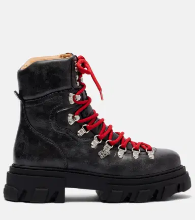 Ganni Platform combat boots | Thumbnail 2 Ganni Platform combat boots | Thumbnail 2