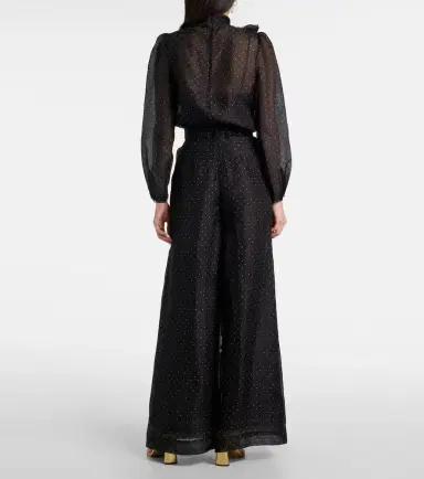 Zimmermann Polka-dot linen and silk wide-leg pants | Thumbnail 5 Zimmermann Polka-dot linen and silk wide-leg pants | Thumbnail 5