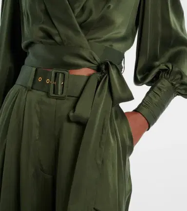 Zimmermann Silk satin wrap top | Thumbnail 6 Zimmermann Silk satin wrap top | Thumbnail 6
