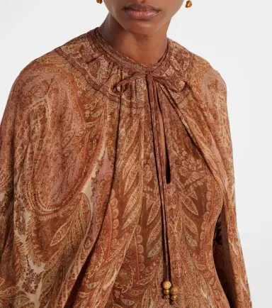 Zimmermann Hypnotic caped maxi dress | Thumbnail 3 Zimmermann Hypnotic caped maxi dress | Thumbnail 3