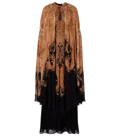Zimmermann Hypnotic caped maxi dress | Thumbnail 1 Zimmermann Hypnotic caped maxi dress | Thumbnail 1