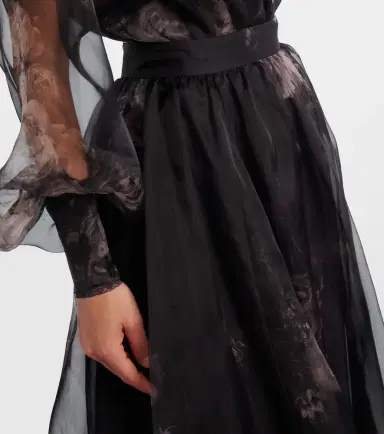 Zimmermann Hypnotic floral silk organza maxi skirt | Thumbnail 5 Zimmermann Hypnotic floral silk organza maxi skirt | Thumbnail 5