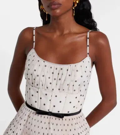 Zimmermann Polka-dot tiered midi dress | Thumbnail 5 Zimmermann Polka-dot tiered midi dress | Thumbnail 5