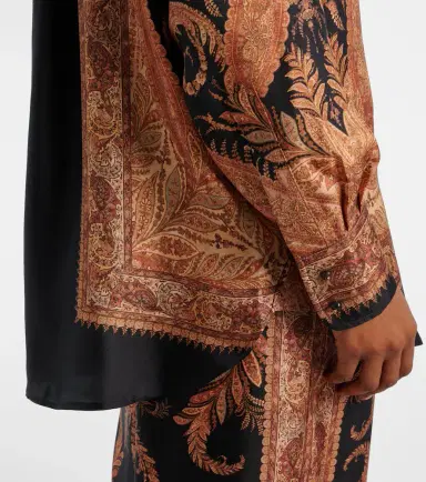 Zimmermann Hypnotic silk shirt | Thumbnail 4 Zimmermann Hypnotic silk shirt | Thumbnail 4