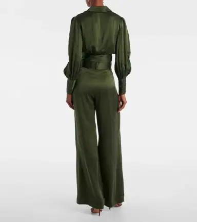 Zimmermann Silk wide-leg pants | Thumbnail 3 Zimmermann Silk wide-leg pants | Thumbnail 3