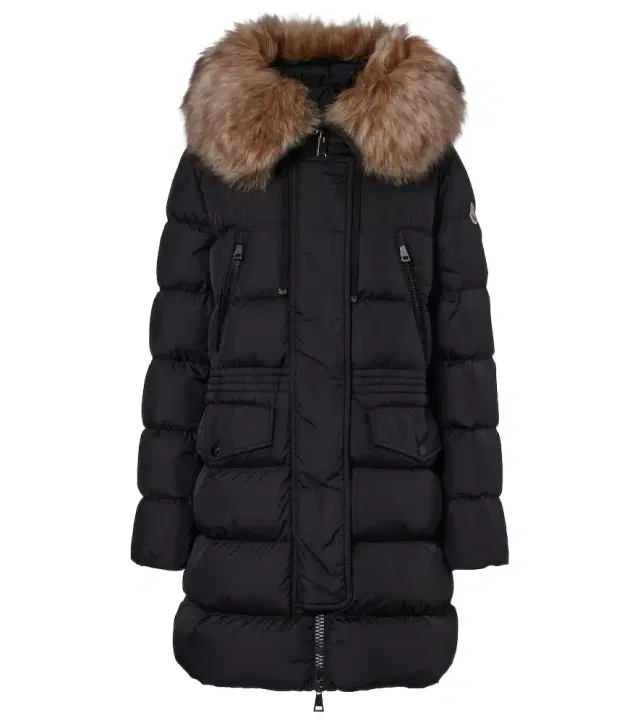 Aphroti shearling-trimmed hooded down coat Aphroti shearling-trimmed hooded down coat