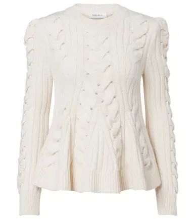 Alexander McQueen Cable-knit wool and cashmere sweater | Thumbnail 1 Alexander McQueen Cable-knit wool and cashmere sweater | Thumbnail 1