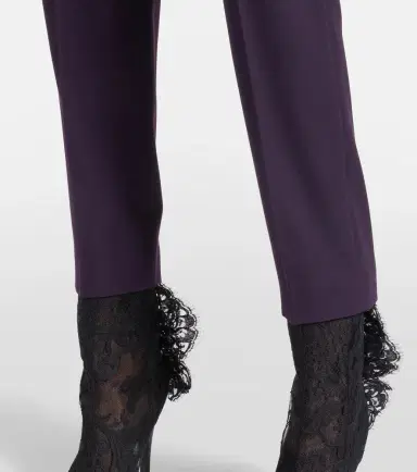 Alexander McQueen Wool slim pants | Thumbnail 5 Alexander McQueen Wool slim pants | Thumbnail 5